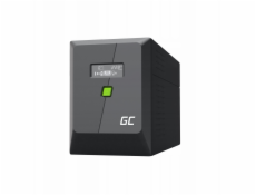 Green Cell zdroj nepřerušovaného napětí Line-interaktivní 1,5 kVA 1050 W 5 AC zásuvky / AC zásuvek Green Cell zdroj nepřerušovaného napětí Line-interaktivní 1,5 kVA 1050 W 5 AC zásuvky / AC zásuvek