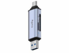 Čtečka karet CUDY UH200 2-v-1 USB 3.0