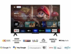 BAZAR - TCL P655 43  TV, 4K Ultra HD, HDR, WiFi, Bluetooth, Chromecast, Miracast, Dolby Digital, Google TV - Poškozený o