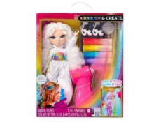 MGA Panenka Rainbow High Air Brush, zelené oči