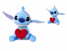 Simba Disney Stitch plyšová hračka se srdcem 50 cm originál