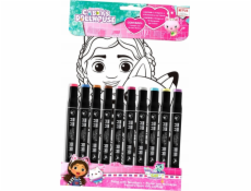 Kids Euroswan Omalovánka Gabiin kočičí domeček - malování podle čísel