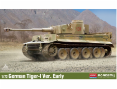 Academy Plastikový model tanku Tiger 1, raná verze 1/72