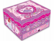 Pulio Hudební skříňka Pecoware se zásuvkou - Princezny Pulio Hudební skříňka Pecoware se zásuvkou - Princezny