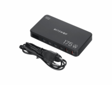Blitzwolf BW-S30 nabíjecí stanice 6 v 1 4xUSB-C + 2xUSB 175W