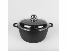 Maestro MR-4624C Hrnec s poklicí 24 cm 4 l Černý