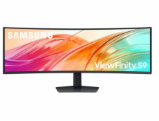 Samsung ViewFinity S49F950UAU (124 cm (49 palců), černý, DQHD, VA, zakřivený, HDR, KVM, USB hub, USB-C, 120Hz panel)