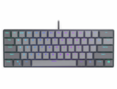 Endorfy mechanická klávesnice Thock V2 Compact / drátová / ARGB /  red sw. / USB / kompaktní / US layout