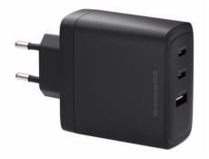 IT-EU W. Chrg-2xUSB-C 100W+1xUSB-A-BLK