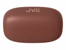 JVC HA-NP1TTU - otevřené sluchátka TWS typu Earcuff, vínová