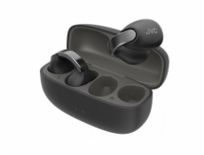 JVC HA-NP1TBU - otevřená sluchátka TWS typu Earcuff, černá