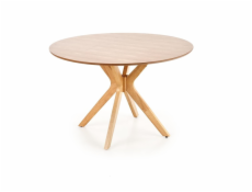 Stůl Nicolas, dub, 120 cm x 120 cm x 77 cm