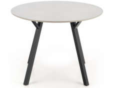 Stůl, černošedý, 100 cm x 100 cm x 74 cm