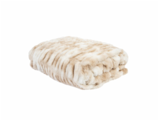 Plaid Domoletti KSKHLG-074, pískově hnědý, 150 cm x 200 cm