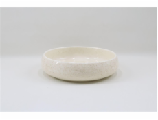 Dezertní talíř Glamour, O 19,5 cm, bílý