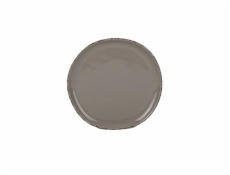 Dezertní talíř Sezamové tečky hnědé, O 20,3 cm, hnědý