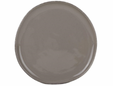 Talíř Sezamové tečky hnědý, O 26,8 cm, hnědý