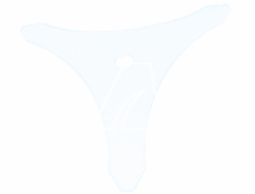 Arnold Trojzubý žací nůž (350 x 25,4 x 4 mm)