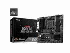 BAZAR - MSI MB Sc AM4 B550M PRO-VDH WIFI, AMD B550, 4xDDR4, VGA, mATX - Po opravě (Bez příšlušenství)