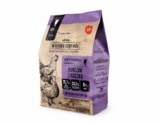 Wiejska Zagroda kuře s kachnou suché krmivo pro kočky 400g