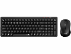 GENIUS LuxeMate Q8100/ Bezdrátový set 2,4GHz/ Copilot/ USB/ černá/ CZ+SK layout