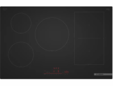 Bosch Serie 6 PVW81CHB1E varná deska Černá Vestavěné 80 cm Indukční varná deska se zónami 5 zóna/zón