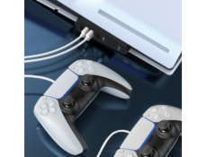 IPEGA P5S003 USB/USB-C HUB pro PS5 Slim/PS5 Pro Black