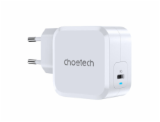 PD8007 USB-C PD45W nabíječka Choetech EU (bílá)