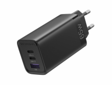 Vention FEDB0-EU 2xUSB-C 1xUSB-A 65W/30W/30W GaN network charger (black)