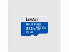 Lexar paměťová karta microSD 512GB BLUE PLUS microSDXC UHS-I až 170MB/s