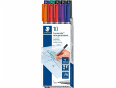 Staedtler STAEDTLER univerzální tužka Lumocolor F nepermanentní 10 ks