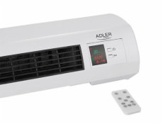 Adler AD 7714 teplomet Vnitřní Černá, Bílá 2200 W Elektrický přímotop s ventilátorem