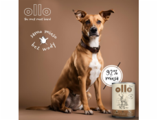 OLLO Pure Jelen – mokré krmivo pro psy – 850 g