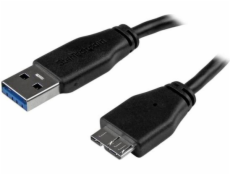 StarTech Kabel USB-A na micro-B 3m černý (USB3AUB3MS)
