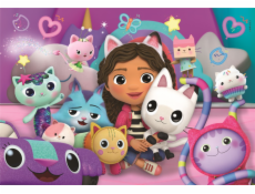 Clementoni - Puzzle 60 Gábinin kouzelný domek