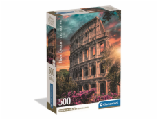Clementoni - Puzzle 500 Flaviánský amfiteátr
