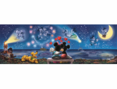 Clementoni - Puzzle 1000 Panorama Mickey a Minnie