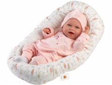 Llorens 74122 Panenka smějící se Mimi 42 cm s kokonem