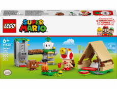 LEGO Super Mario Tábor kapitána Toada 72040, 159 dílků