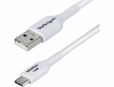 3m White USB-A to USB-C Charging Cable