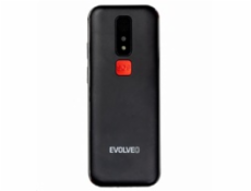 EVOLVEO EasyPhone LT, mobilní telefon pro seniory s nabíjecím stojánkem, černá (Komplet)