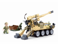 Sluban Army Model Bricks M38-B0751 Mobilní kanón 8x8 s pozemním minometem - poškozený obal