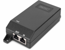Digitus Napájecí zdroj/adaptér PoE+ 802.3at aktivní max. 55V 30W 10/100/1000Mbps, přenos až 100m