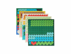 Chronicle Books Aktivity s mozaikovými samolepkami Přátelé zvířat