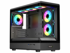 EVOLVEO Ursus, skříň mATX, 6x ARGB ventilátor