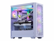 ADATA XPG case VALOR AIR PRO, ATX, Průhledná bočnice, 4x 120mm ARGB Fan, Bílá