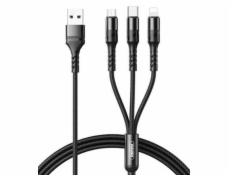 Remax Cable 3-in-1 2.1A RC-186th