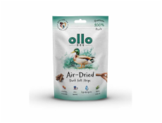 OLLO Air-Dried Duck strips - pamlsek pro psa - 80g
