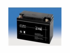 Baterie - CTM CT 6-20 (6V/20Ah - M5), životnost 5let
