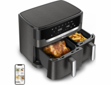 Tefal Easy Fry Dual XXL EY942HE0 fritovací hrnec Dvojitý 11 l Samostatné 2020 W Horkovzdušná fritéza Šedá